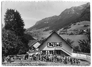 COLO LA PEYROUSE 1956 SEJOUR DANS LE VERCORS A LA BALME DE RENCUREL